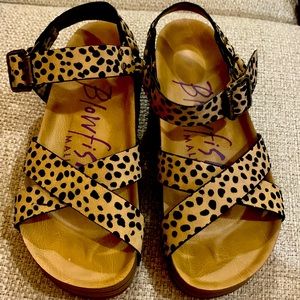 blow fish womens sandals